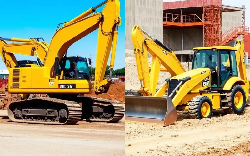 Excavadora vs retroexcavadora: cuál necesita tu obra
